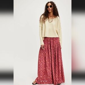 Free People NWTs So Charming Wide Leg Pant